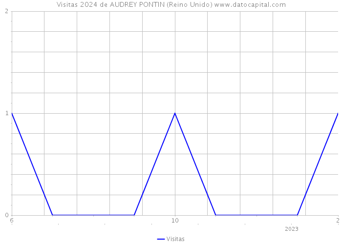 Visitas 2024 de AUDREY PONTIN (Reino Unido) 