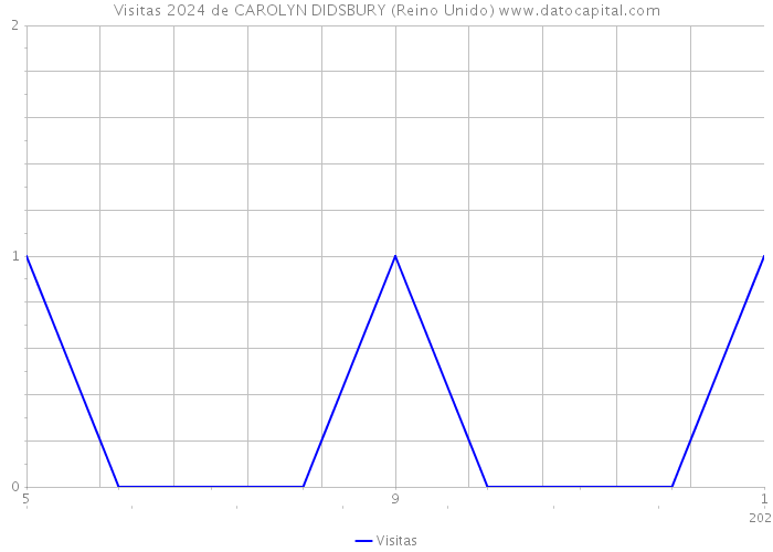 Visitas 2024 de CAROLYN DIDSBURY (Reino Unido) 