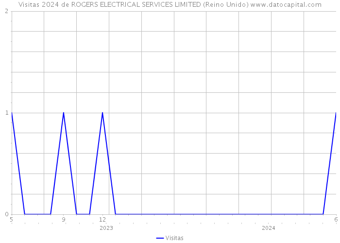 Visitas 2024 de ROGERS ELECTRICAL SERVICES LIMITED (Reino Unido) 