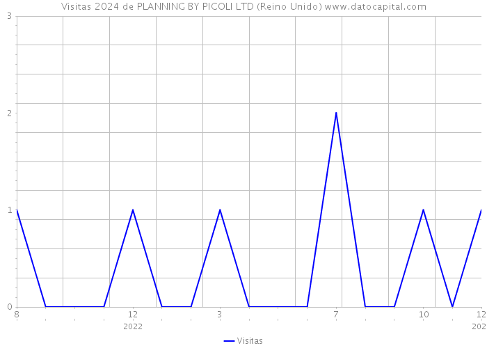 Visitas 2024 de PLANNING BY PICOLI LTD (Reino Unido) 