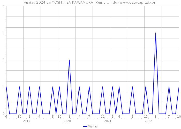 Visitas 2024 de YOSHIHISA KAWAMURA (Reino Unido) 