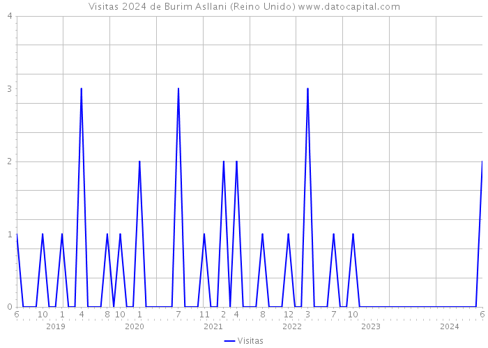 Visitas 2024 de Burim Asllani (Reino Unido) 