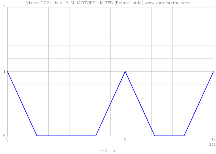 Visitas 2024 de A. R. M. MOTORS LIMITED (Reino Unido) 