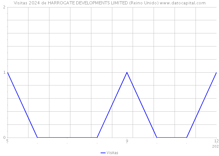 Visitas 2024 de HARROGATE DEVELOPMENTS LIMITED (Reino Unido) 