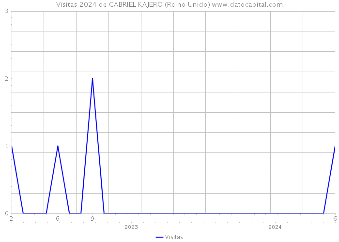 Visitas 2024 de GABRIEL KAJERO (Reino Unido) 