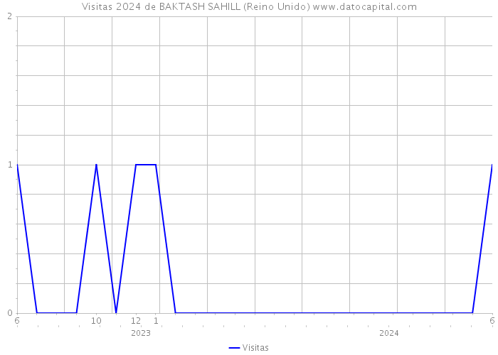 Visitas 2024 de BAKTASH SAHILL (Reino Unido) 