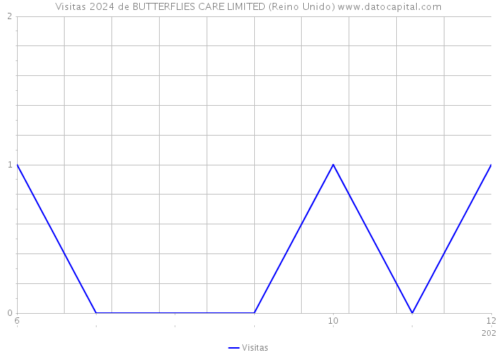 Visitas 2024 de BUTTERFLIES CARE LIMITED (Reino Unido) 