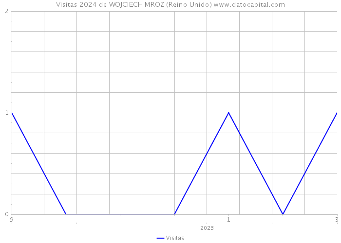 Visitas 2024 de WOJCIECH MROZ (Reino Unido) 