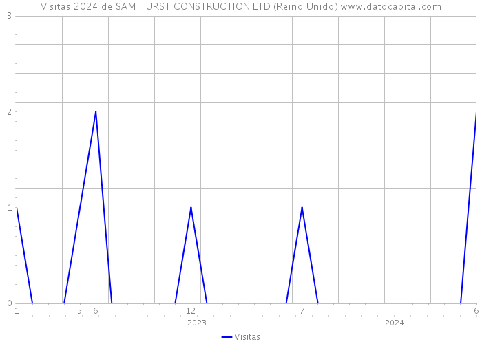 Visitas 2024 de SAM HURST CONSTRUCTION LTD (Reino Unido) 