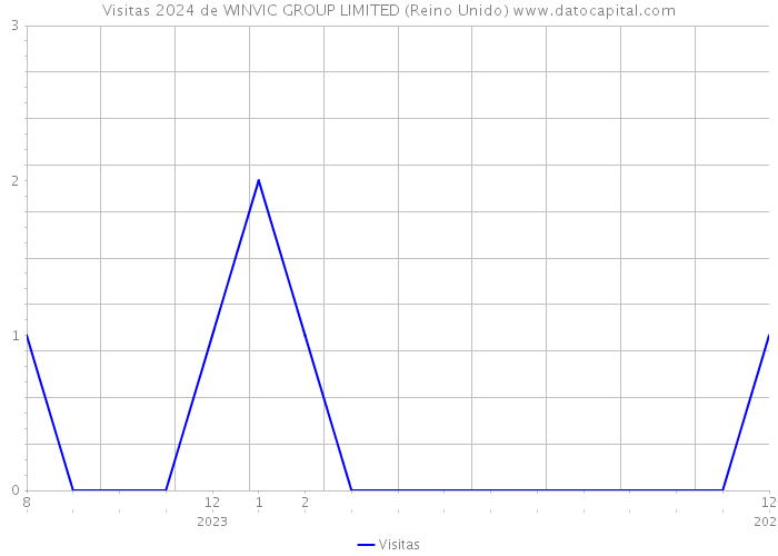 Visitas 2024 de WINVIC GROUP LIMITED (Reino Unido) 