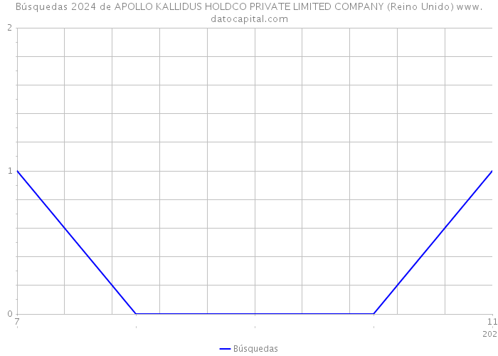 Búsquedas 2024 de APOLLO KALLIDUS HOLDCO PRIVATE LIMITED COMPANY (Reino Unido) 