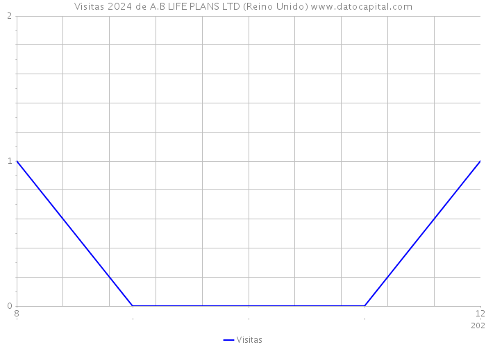 Visitas 2024 de A.B LIFE PLANS LTD (Reino Unido) 