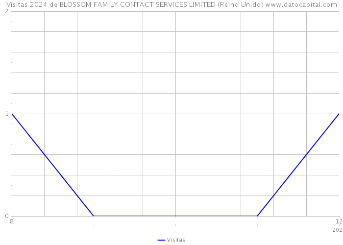 Visitas 2024 de BLOSSOM FAMILY CONTACT SERVICES LIMITED (Reino Unido) 