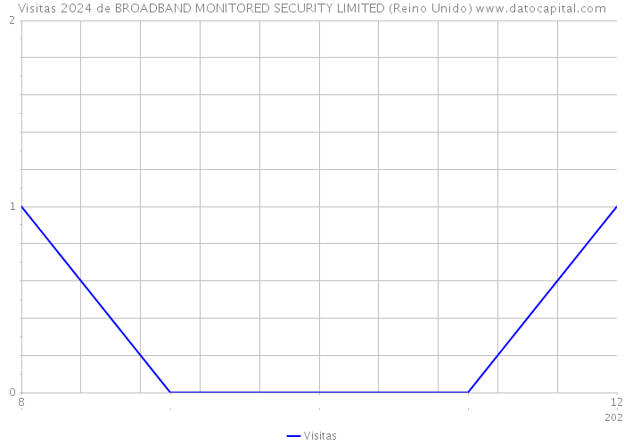 Visitas 2024 de BROADBAND MONITORED SECURITY LIMITED (Reino Unido) 