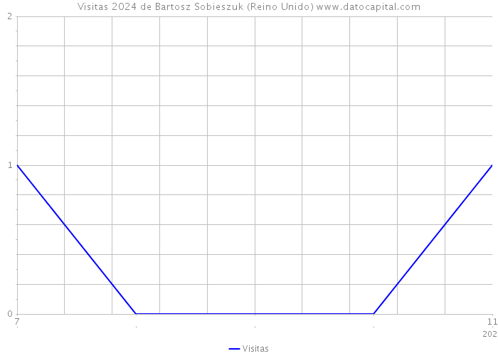 Visitas 2024 de Bartosz Sobieszuk (Reino Unido) 