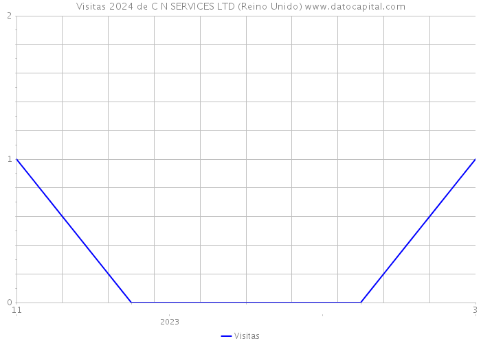 Visitas 2024 de C N SERVICES LTD (Reino Unido) 