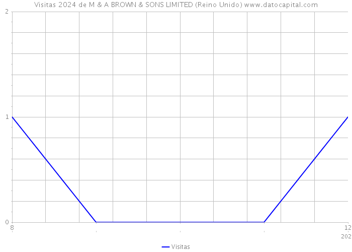 Visitas 2024 de M & A BROWN & SONS LIMITED (Reino Unido) 