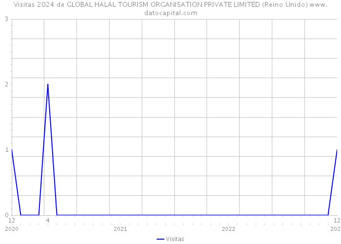 Visitas 2024 de GLOBAL HALAL TOURISM ORGANISATION PRIVATE LIMITED (Reino Unido) 