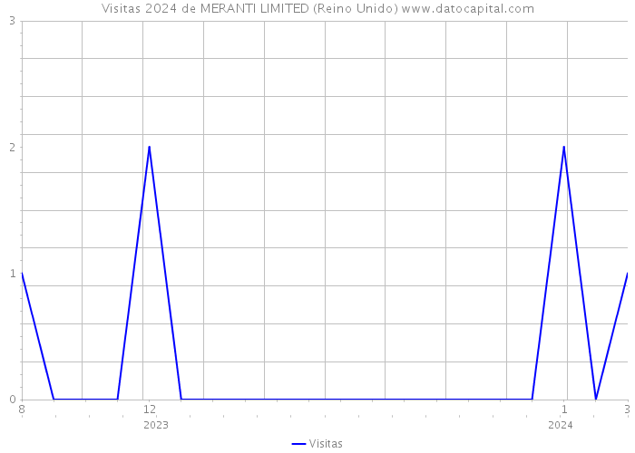 Visitas 2024 de MERANTI LIMITED (Reino Unido) 