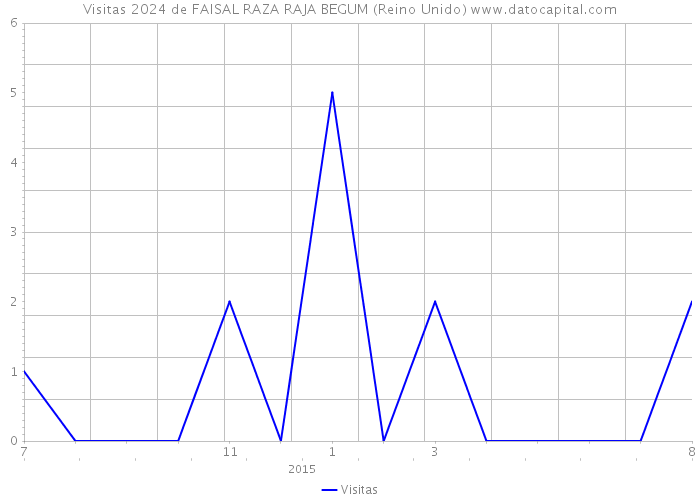 Visitas 2024 de FAISAL RAZA RAJA BEGUM (Reino Unido) 