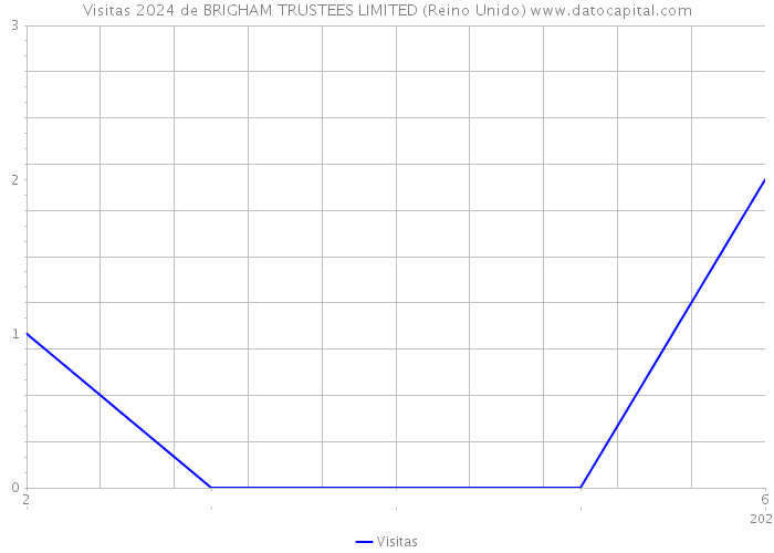 Visitas 2024 de BRIGHAM TRUSTEES LIMITED (Reino Unido) 