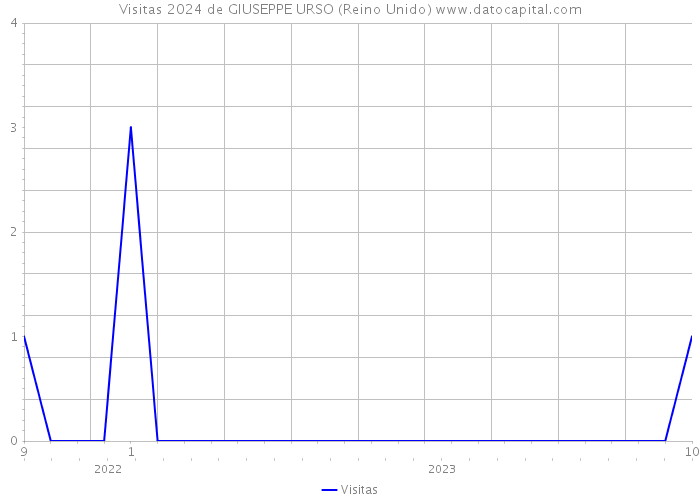 Visitas 2024 de GIUSEPPE URSO (Reino Unido) 