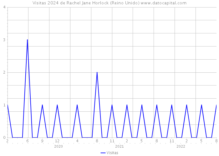 Visitas 2024 de Rachel Jane Horlock (Reino Unido) 