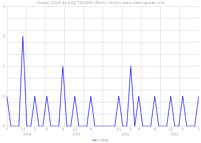 Visitas 2024 de KOJI TSUJINO (Reino Unido) 