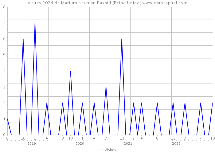 Visitas 2024 de Marium Nauman Rashid (Reino Unido) 