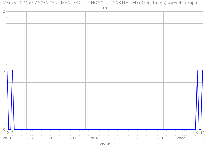 Visitas 2024 de ASCENDANT MANUFACTURING SOLUTIONS LIMITED (Reino Unido) 