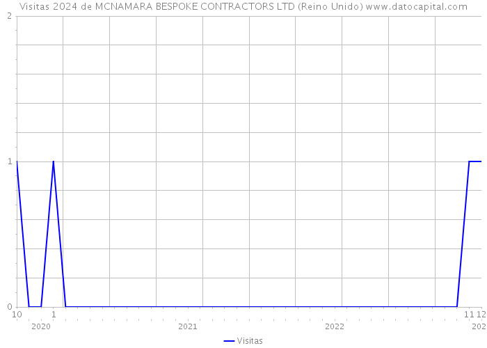 Visitas 2024 de MCNAMARA BESPOKE CONTRACTORS LTD (Reino Unido) 