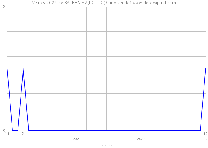 Visitas 2024 de SALEHA MAJID LTD (Reino Unido) 