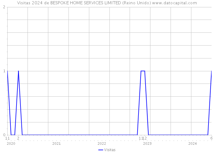 Visitas 2024 de BESPOKE HOME SERVICES LIMITED (Reino Unido) 