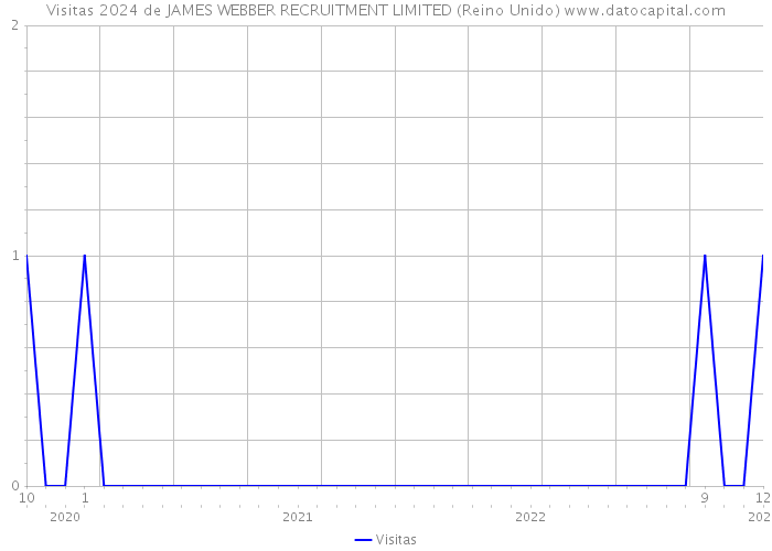 Visitas 2024 de JAMES WEBBER RECRUITMENT LIMITED (Reino Unido) 