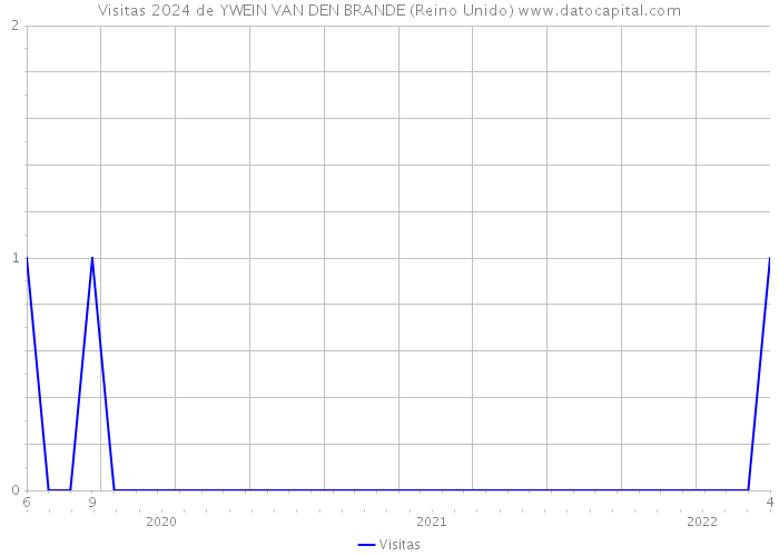 Visitas 2024 de YWEIN VAN DEN BRANDE (Reino Unido) 