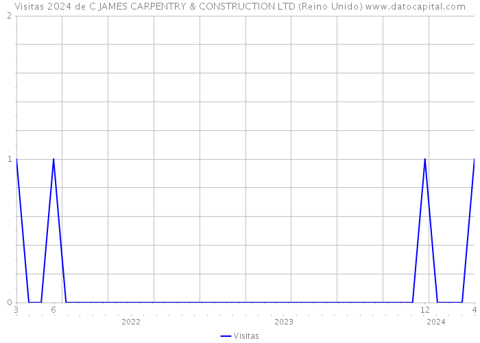 Visitas 2024 de C JAMES CARPENTRY & CONSTRUCTION LTD (Reino Unido) 
