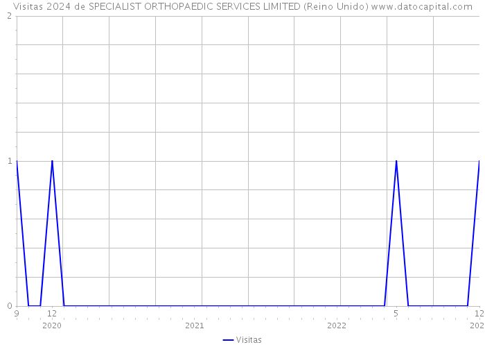 Visitas 2024 de SPECIALIST ORTHOPAEDIC SERVICES LIMITED (Reino Unido) 