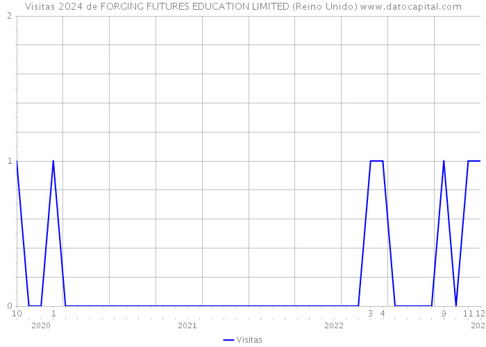 Visitas 2024 de FORGING FUTURES EDUCATION LIMITED (Reino Unido) 