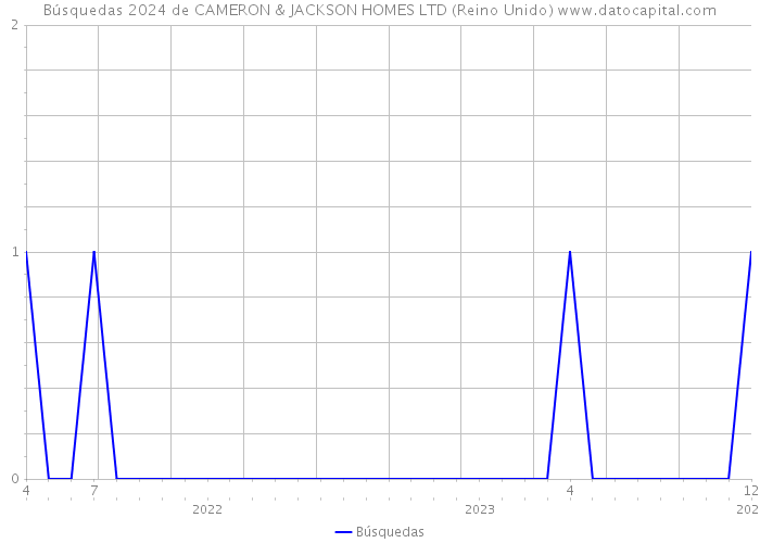 Búsquedas 2024 de CAMERON & JACKSON HOMES LTD (Reino Unido) 