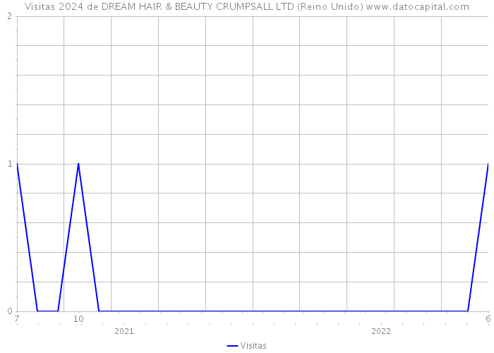 Visitas 2024 de DREAM HAIR & BEAUTY CRUMPSALL LTD (Reino Unido) 