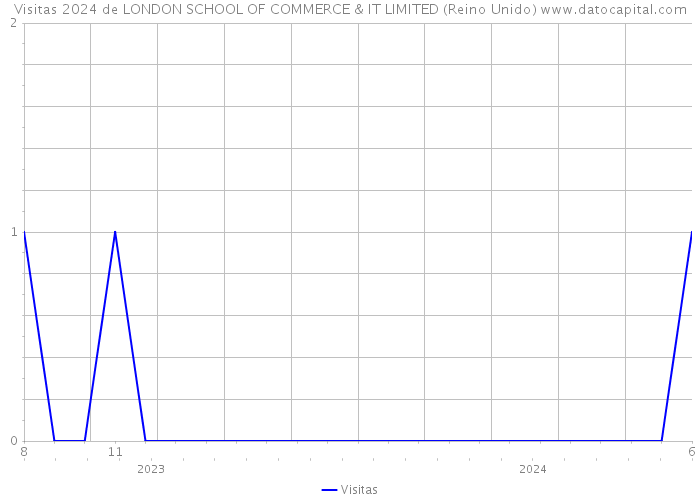 Visitas 2024 de LONDON SCHOOL OF COMMERCE & IT LIMITED (Reino Unido) 