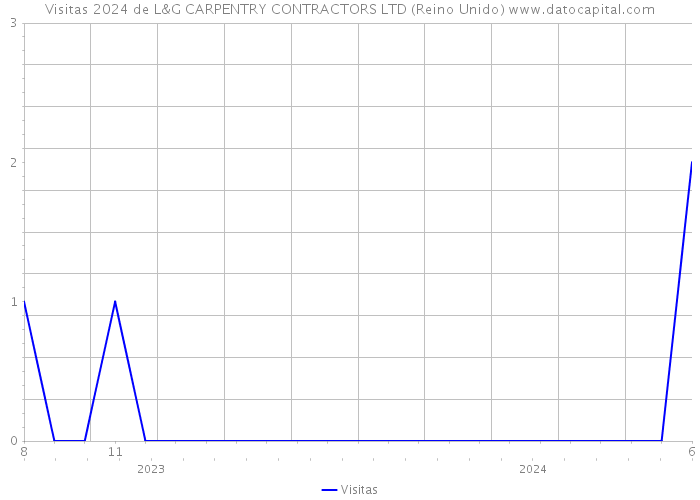 Visitas 2024 de L&G CARPENTRY CONTRACTORS LTD (Reino Unido) 