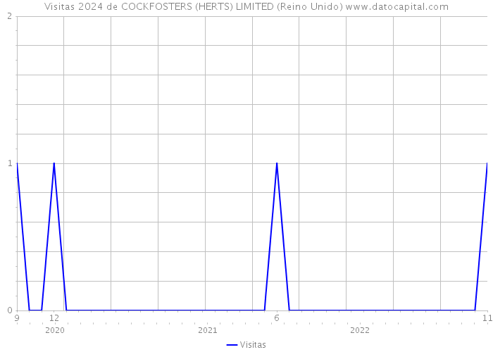 Visitas 2024 de COCKFOSTERS (HERTS) LIMITED (Reino Unido) 