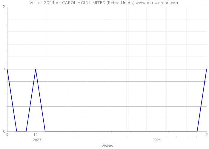 Visitas 2024 de CAROL MOIR LIMITED (Reino Unido) 