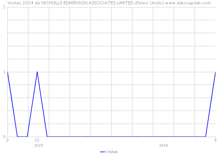 Visitas 2024 de NICHOLLS EDMENSON ASSOCIATES LIMITED (Reino Unido) 