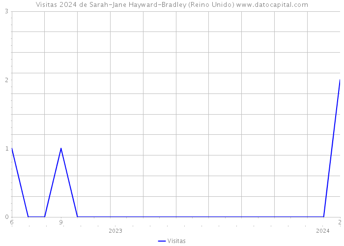 Visitas 2024 de Sarah-Jane Hayward-Bradley (Reino Unido) 