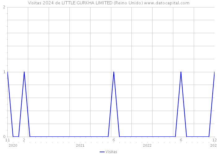 Visitas 2024 de LITTLE GURKHA LIMITED (Reino Unido) 