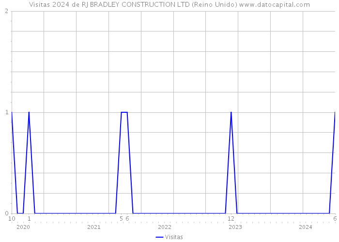 Visitas 2024 de RJ BRADLEY CONSTRUCTION LTD (Reino Unido) 