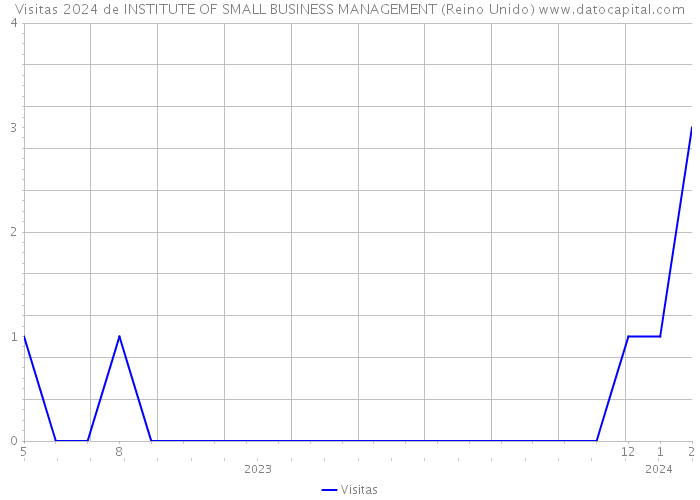Visitas 2024 de INSTITUTE OF SMALL BUSINESS MANAGEMENT (Reino Unido) 