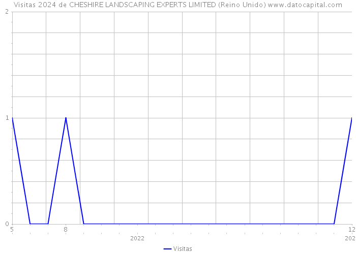 Visitas 2024 de CHESHIRE LANDSCAPING EXPERTS LIMITED (Reino Unido) 